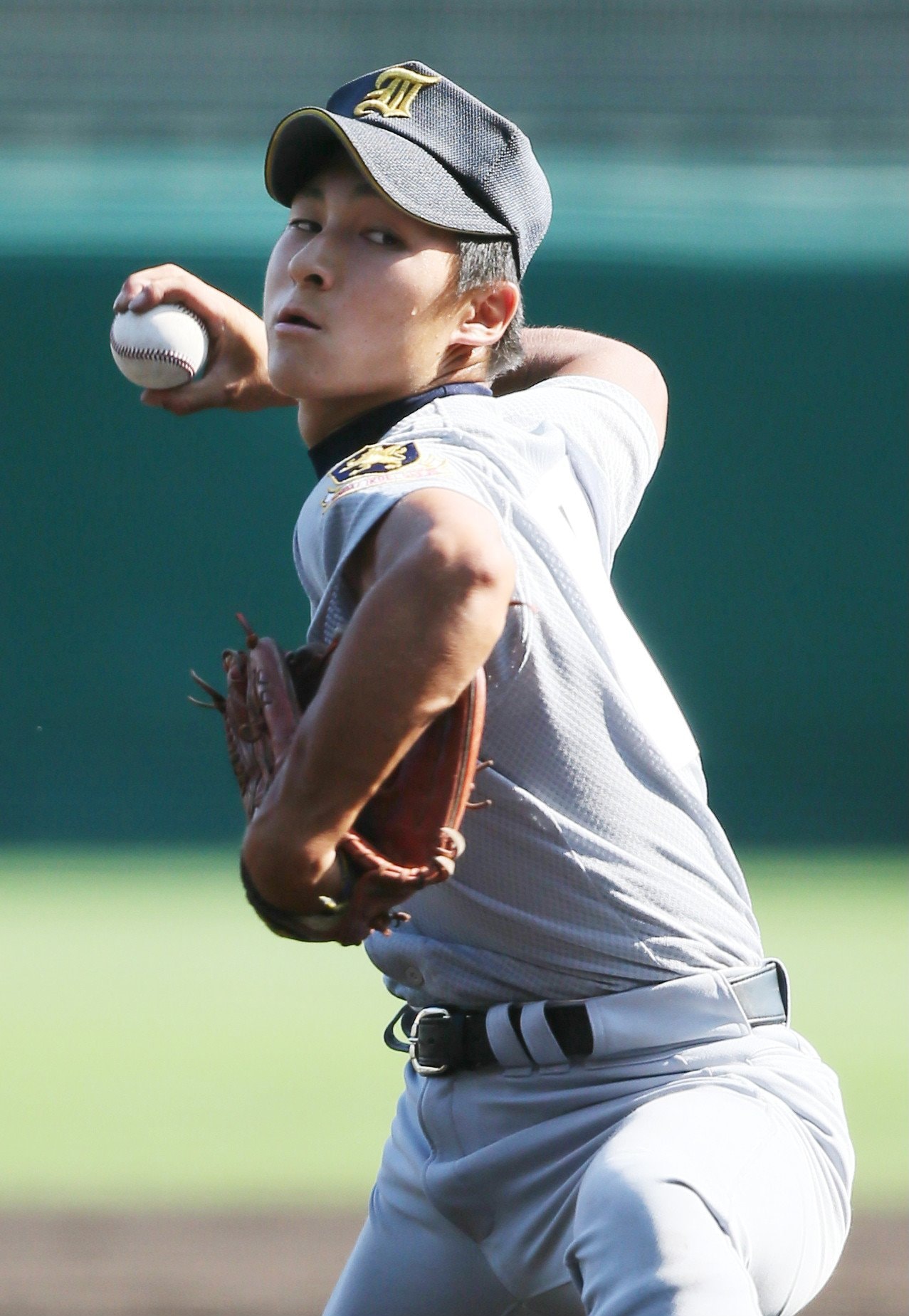 大谷翔平と同学年で、「東北の天才」といわれた渡辺郁也（仙台育英高時代）　©JIJI PRESS