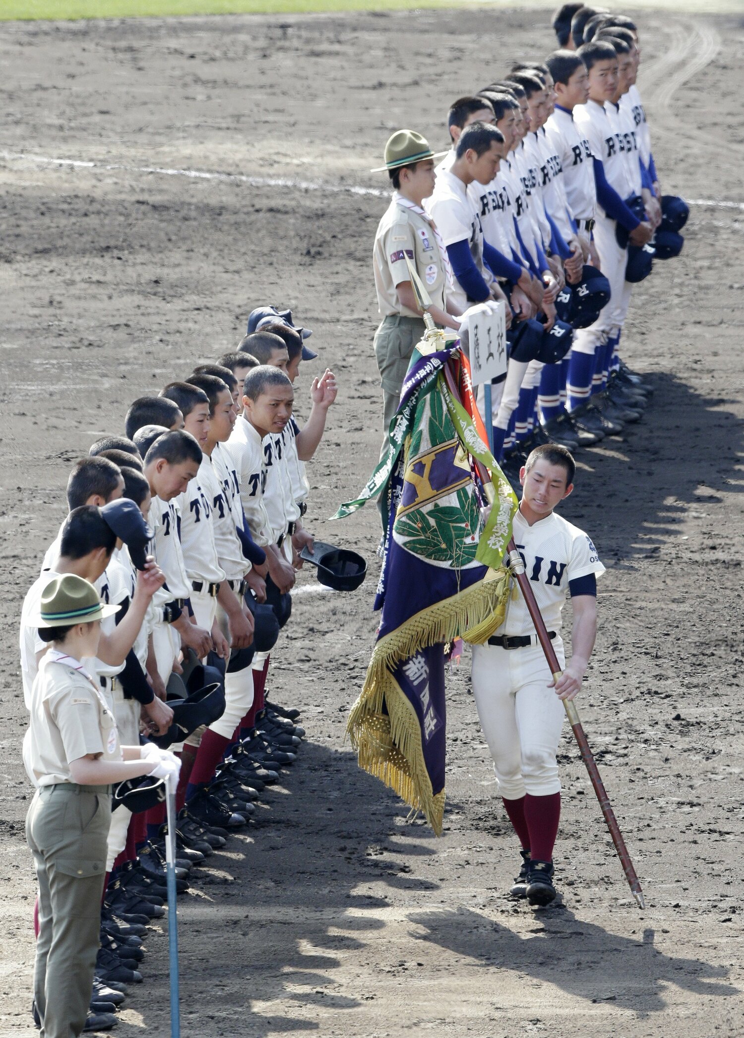 福井が高3時のセンバツでは優勝した大阪桐蔭。一方で本人の成績は不調だった ©︎JIJI PRESS