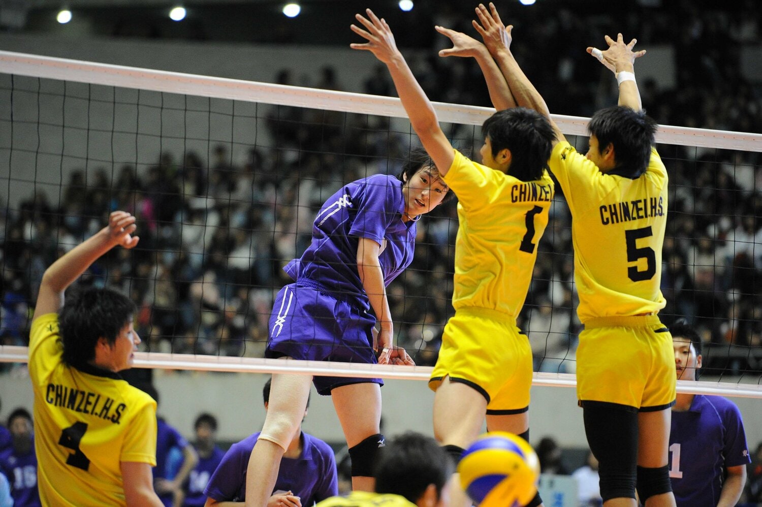 エースとして東洋高校を全国制覇に導いた柳田将洋（2010年3月）©︎YUTAKA/AFLO SPORT
