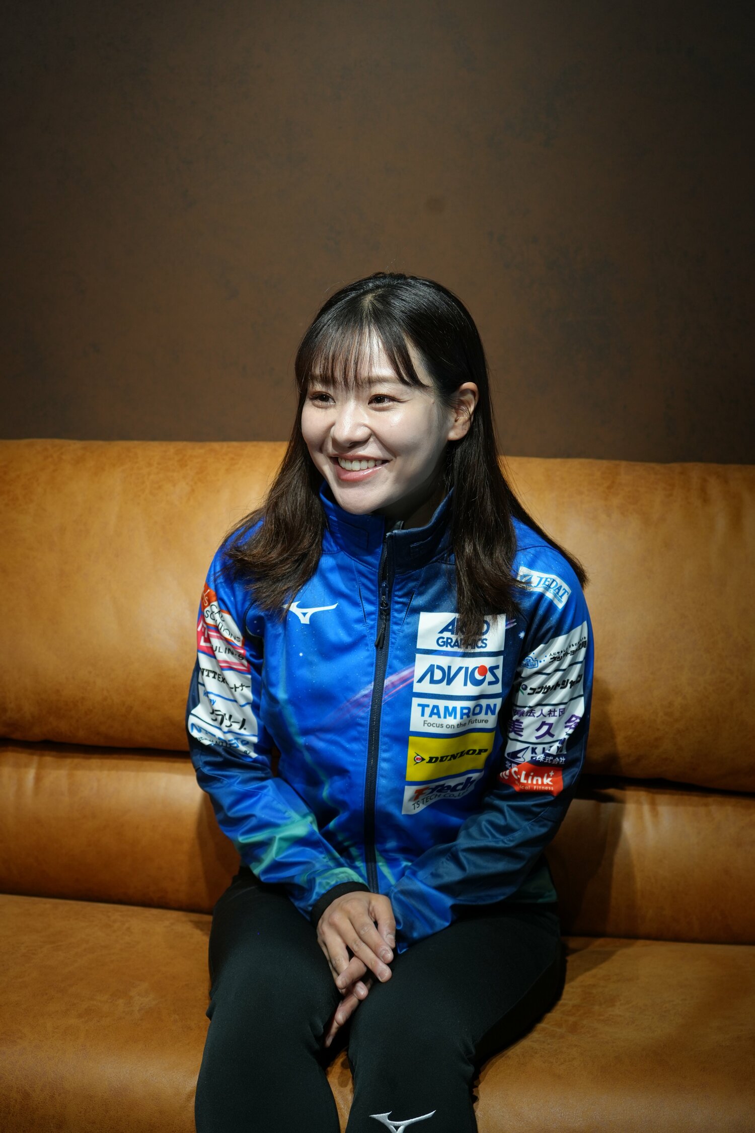 ロコ・ソラーレのチーム名の由来を明かす吉田　©︎Soichiro Takeda