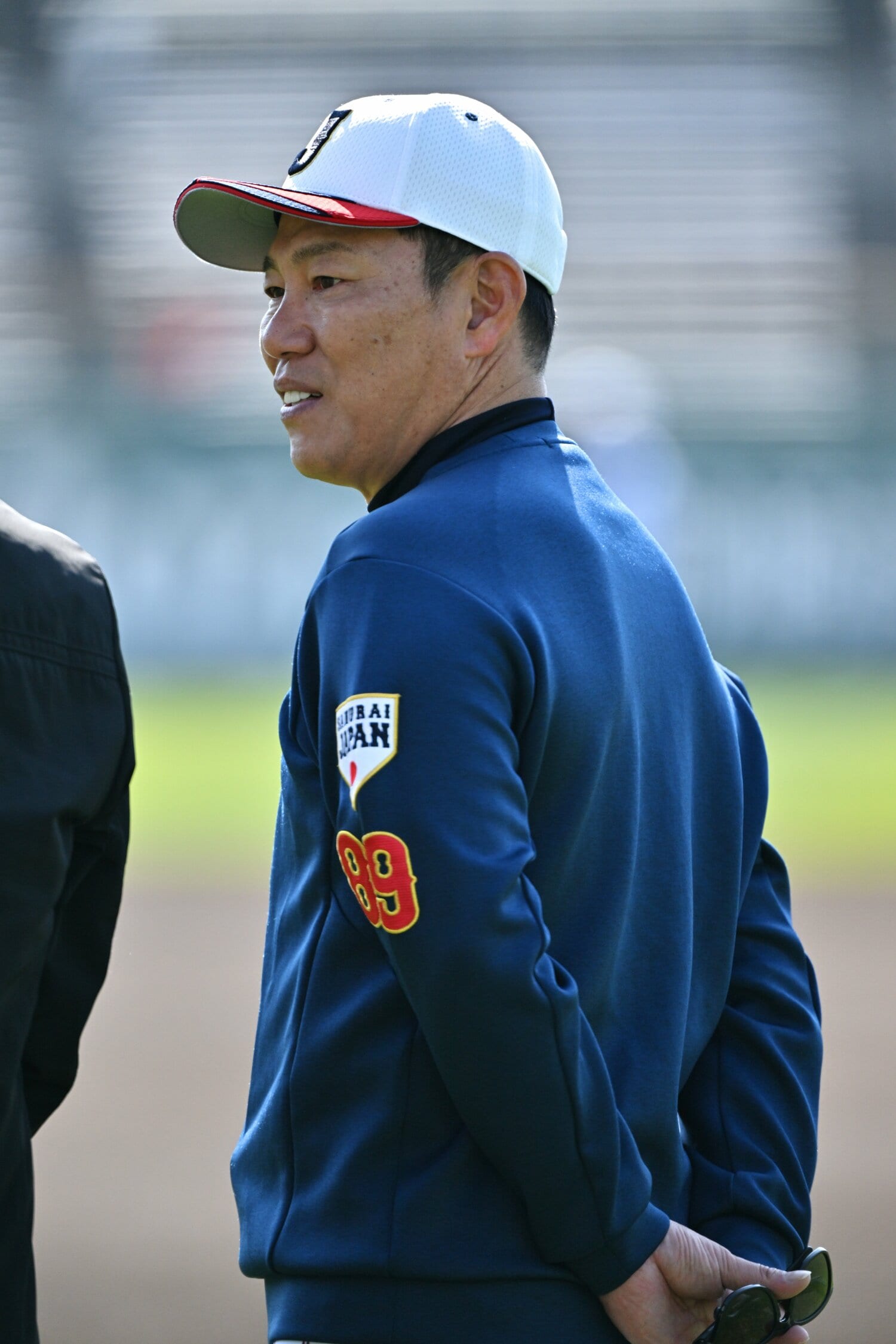 井端弘和監督は「大谷の前後をどうするか」がポイントだと語る ©️Hideki Sugiyama