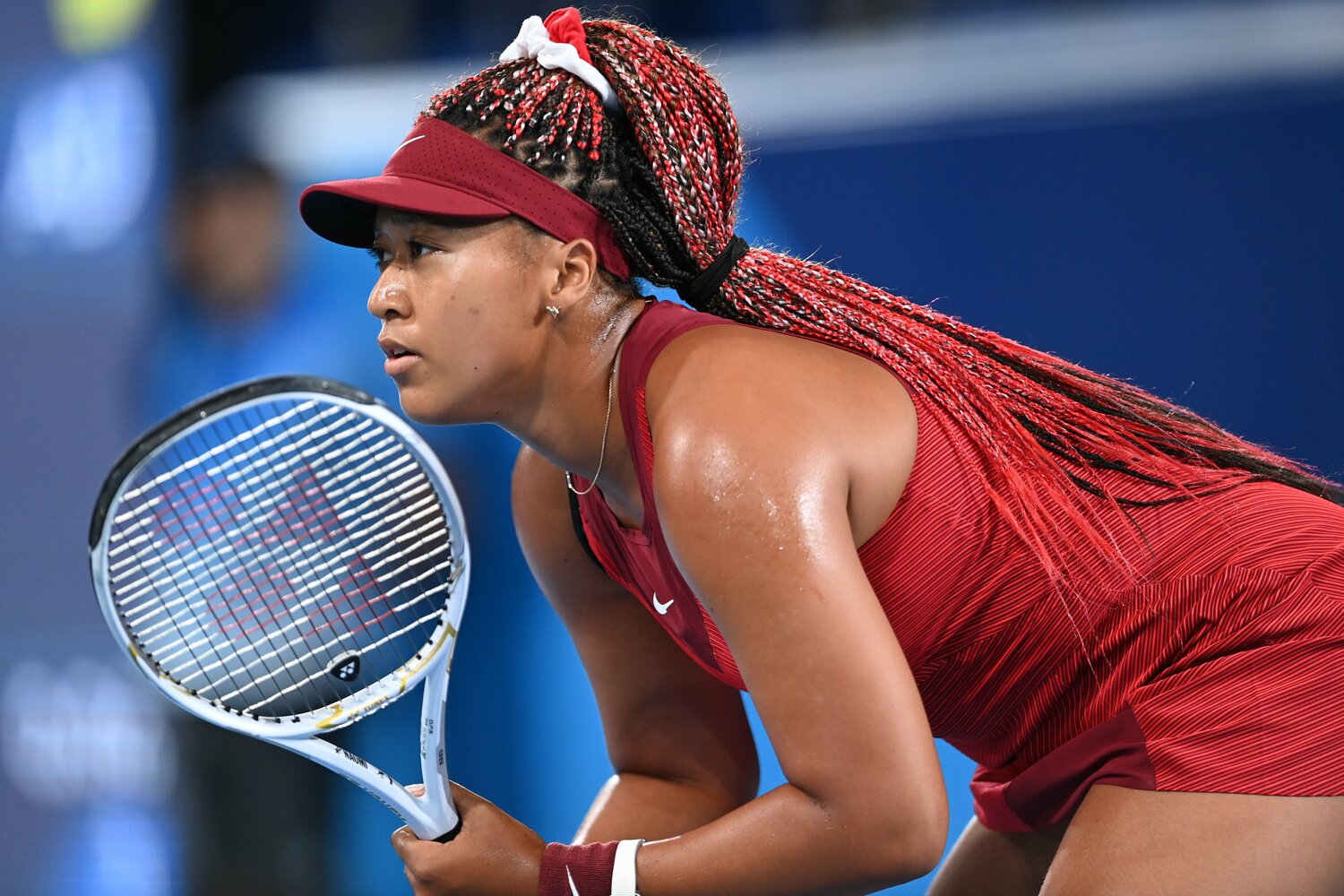 ウィリアムズ姉妹とその家族を成功のモデルに活躍を遂げてきた大坂　©Naoya Sanuki/JMPA