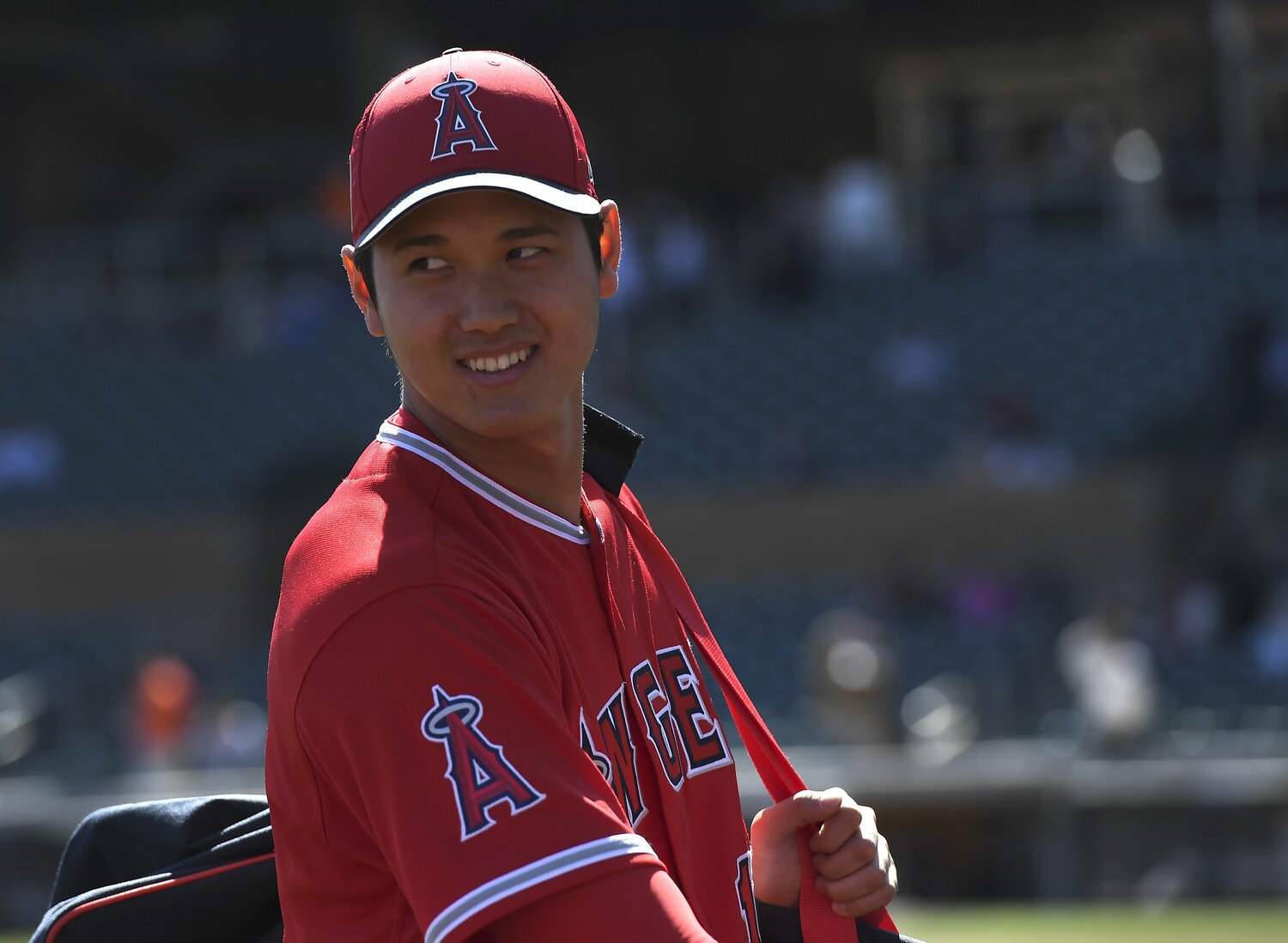 2018年、メジャー挑戦1年目の大谷翔平　©Getty Images