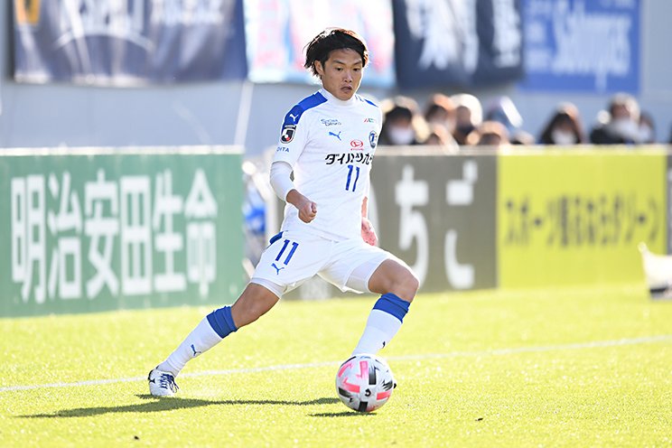 トリニータ時代の恩師、片野坂監督からもエールを送られたという©Getty Images