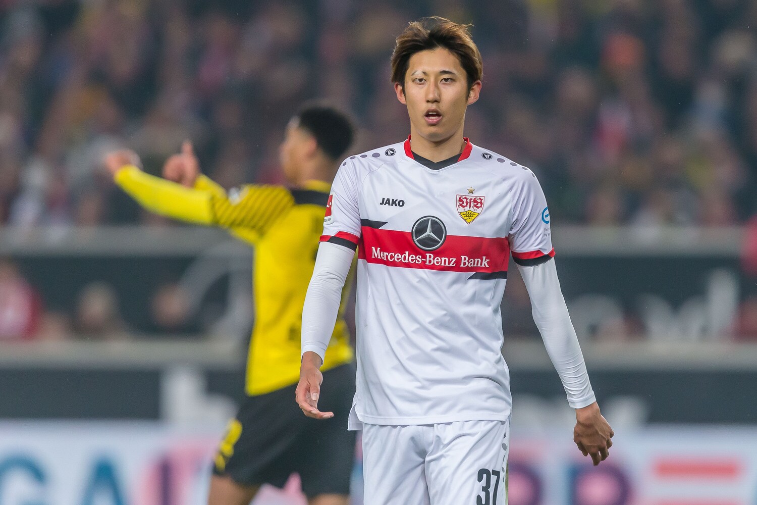 シュツットガルトで出番を掴んでいる伊藤洋輝　©︎Getty Images