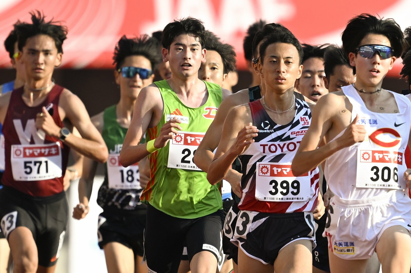 5000mで2年連続日本選手権出場を果たした photograph by Asami Enomoto
