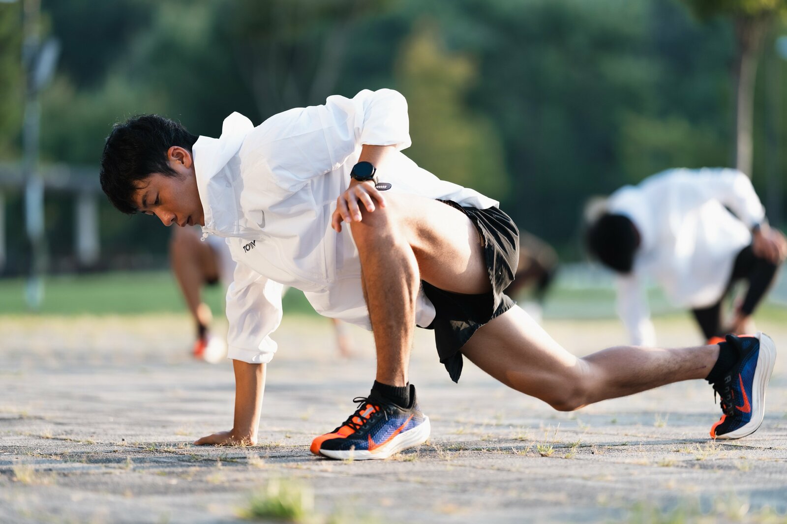 東洋大牛久高校出身の宮崎優　photograph by NIKE