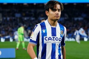 【前節を見る】「TAKEユニの日本人ファンが増えた気が」久保建英MOMも“代えが利かない状態”を現地撮影…ソシエダは狂う歯車を直せるか