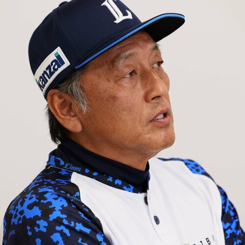 埼玉西武ライオンズ 渡辺久信監督 グランドコート 3XL 球団支給品 実使用 低迷西武