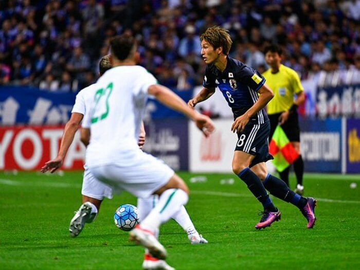 原口元気の1対1勝率は65％以上!?身体と精神の好循環が止まらない。＜Number Web＞ photograph by Takuya Sugiyama