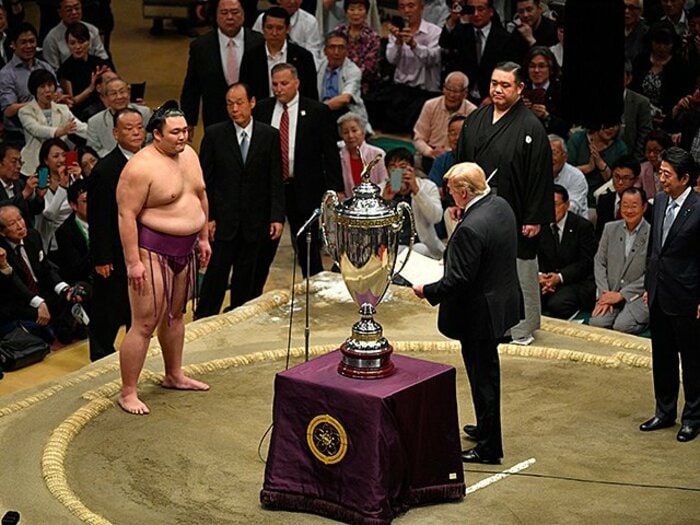 武蔵丸が見た令和初の夏場所。「朝乃山、初優勝は忘れて!」の意味。<Number Web> photograph by Takuya Sugiyama/JMPA