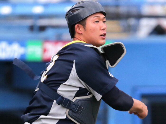 「有力候補」が少ない捕手だが…最注目は“学生ジャパン不動のレギュラー”「返球で投手と会話ができる？」　2023年ドラフト目玉候補《捕手ベスト3》＜Number Web＞ photograph by JIJI PRESS