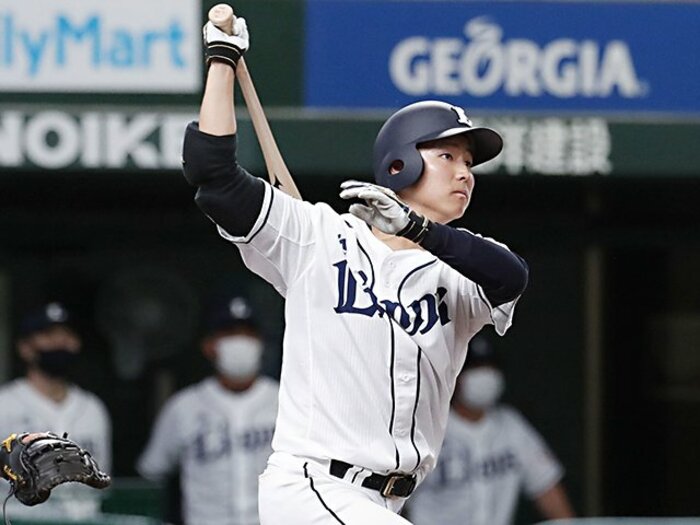 ポスト秋山翔吾を狙うライオンズの“1番”候補。22歳鈴木将平「なんとか食らいついていきたい」<Number Web> photograph by Kyodo News