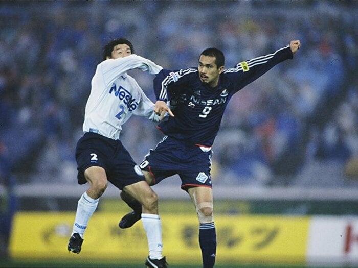 Jどころかサッカー史に残る最終節。03年マリノス完全Vは奇跡の連鎖。＜Number Web＞ photograph by J.LEAGUE