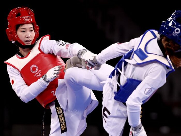 リオでは靭帯断裂、昨年は首の怪我…苦しんだテコンドー山田美諭“日本人初の快挙”の陰に大東文化の名将と「イチローも師事した」名トレーナー<Number Web> photograph by Getty Images