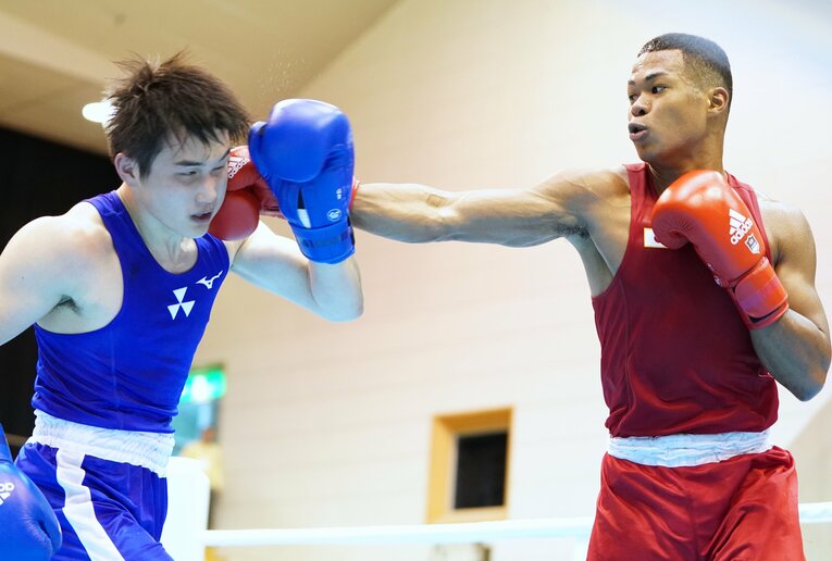 MVPを獲得した2019年11月の全日本選手権　©Naoki Fukuda