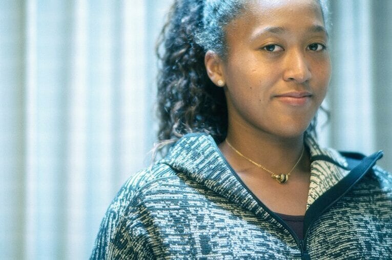 18歳の大坂なおみ ／ photograph by Takuya Sugiyama