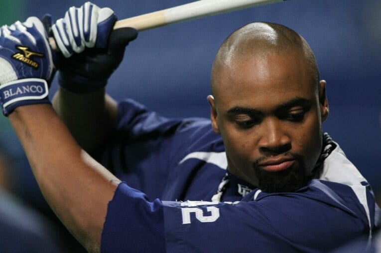 中日などで活躍したトニ・ブランコ。悲劇的な事故の犠牲になった ／ photograph by JIJI PRESS