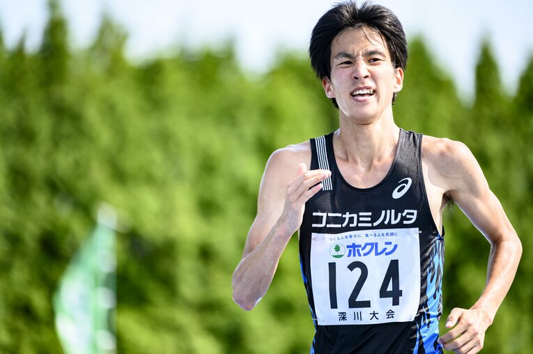 ぬけぬけ病、大ブレーキ、心の病「でも、もう吹っ切れました」 元駒大エース工藤有生が戦い続けた“苦悩の3年間”(16) ／ photograph by ホクレン深川大会にて　©Kenta Onoguchi