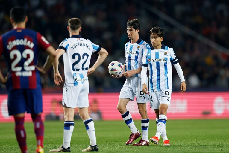 FKのチャンス、一度はキッカーに名乗り出たが……　©Daisuke Nakashima