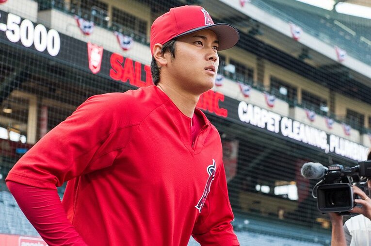 2018年の大谷翔平（当時23歳）。2023年7月5日、29歳の誕生日を迎えた ／ photograph by Nanae Suzuki