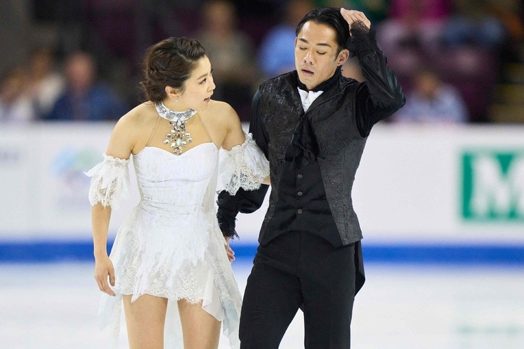 四大陸選手権のフリー　©JIJI PRESS