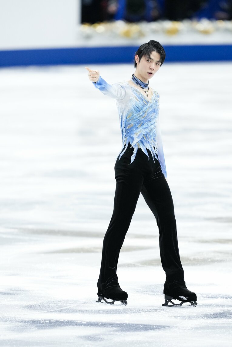 2021-2022シーズンのショートプラグラム『序奏とロンド・カプリチオーソ』　©Asami Enomoto