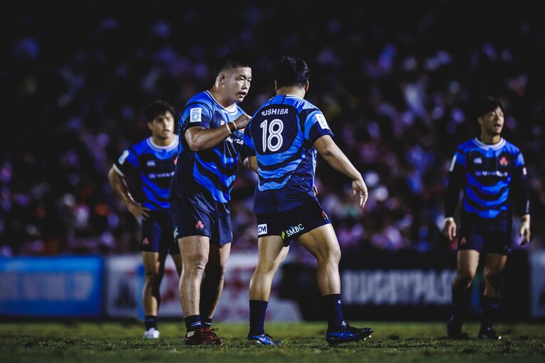 難敵フィジーを相手に劇的な逆転勝利を収めたフィジー戦　©Kiichi Matsumoto