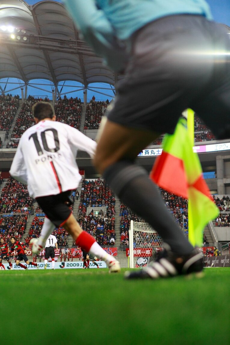 浦和時代のポンテ　©Sports Graphic Number