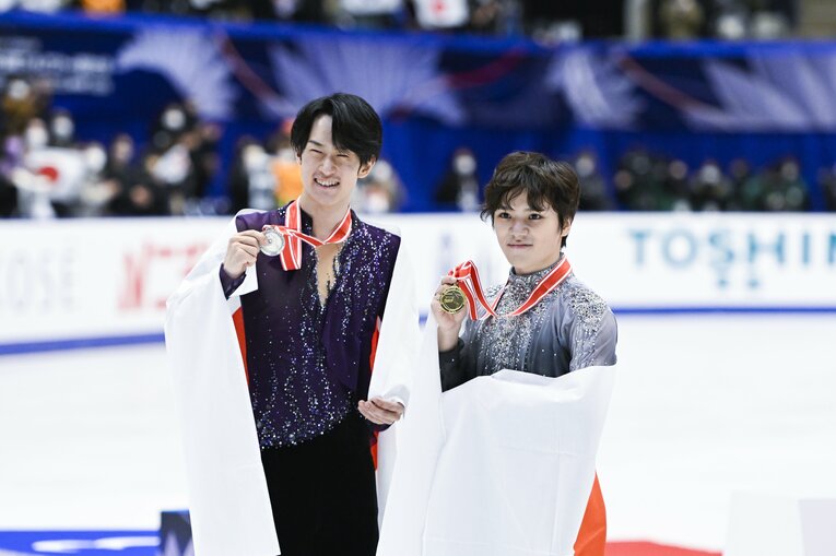 NHK杯表彰式　©Asami Enomoto