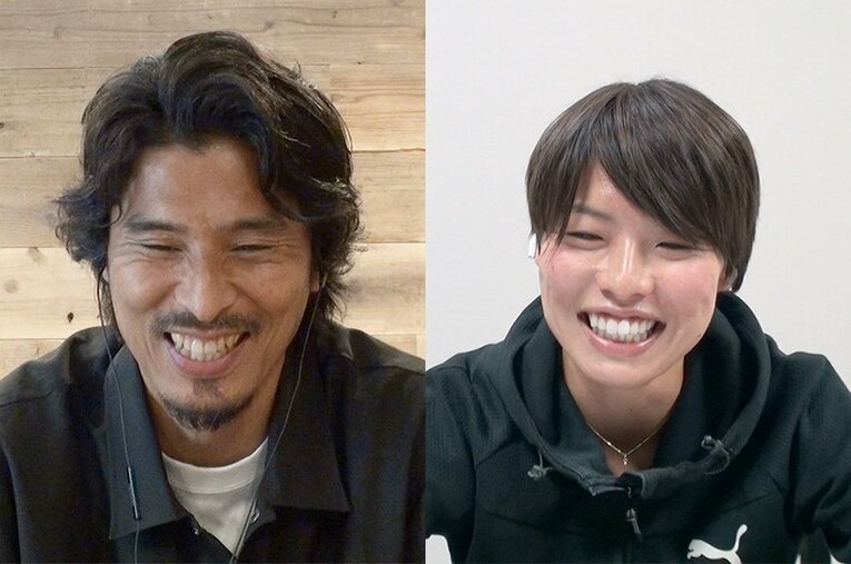 中澤佑二×熊谷紗希「やっぱり楽しむことが大事！」(1) ／ photograph by BS Asahi