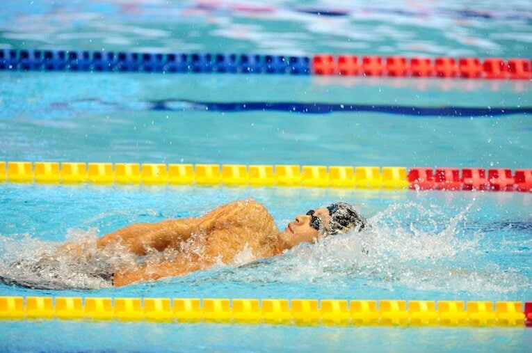 世界水泳のトラブル対応で見えた、入江陵介が長年トップで戦える理由。(3) ／ photograph by Asami Enomoto