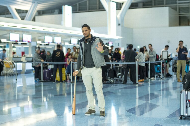 DeNA時代のグリエル　©Takuya Sugiyama