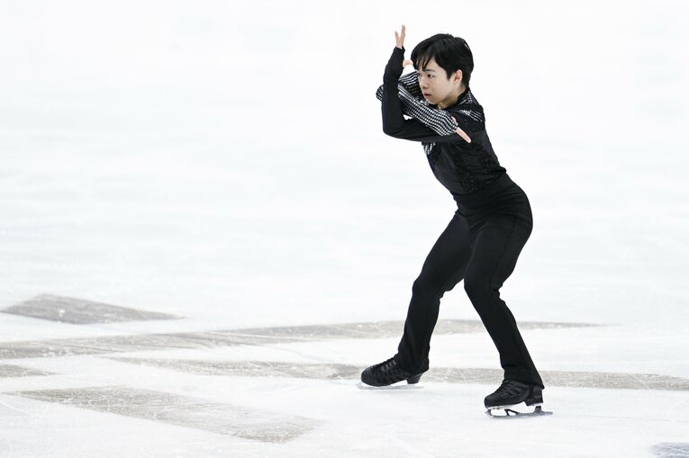 全日本選手権SPの演技　©︎Asami Enomoto