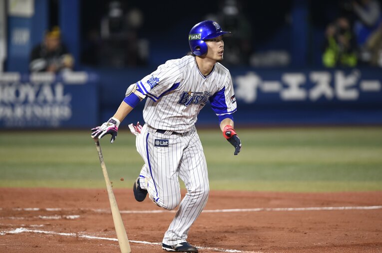 レギュラーから一転して、翌年の2018年から思うような活躍ができなかった倉本（2017年撮影）　©Naoya Sanuki