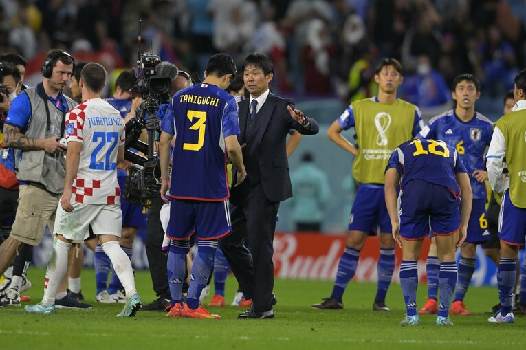 クロアチア戦　©Koki Nagahama／JMPA