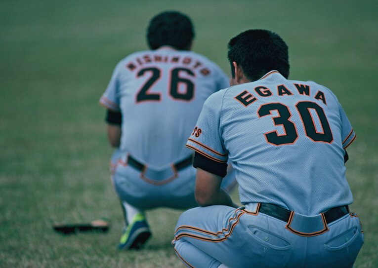 巨人時代の江川卓　©BUNGEISHUNJU