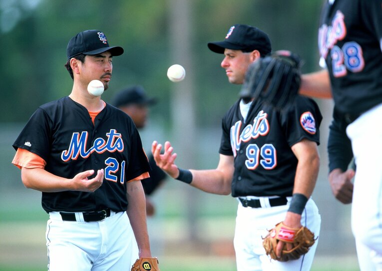 ニューヨーク・メッツ時代　©︎Koji Asakura