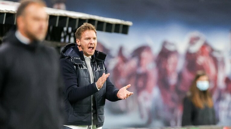 今季バイエルン戦時のナーゲルスマン監督©Getty Images