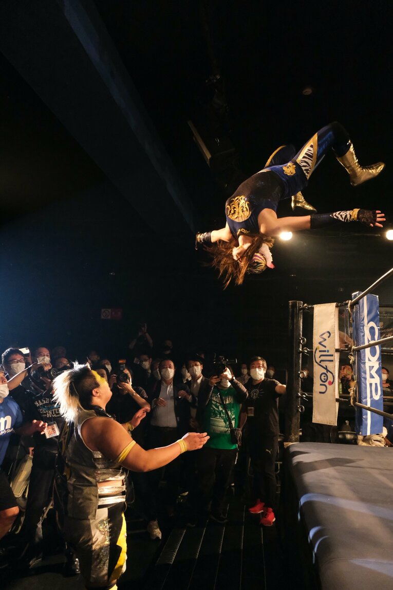 タイガー・クイーンの年内最終戦（vsライディーン鋼）