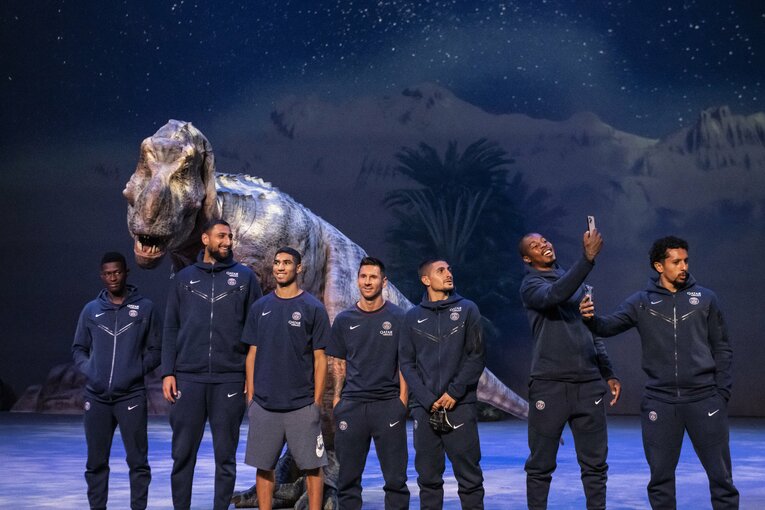 7月22日、豊洲で「ディノアライブ・プレミアム　タイムダイバー」を観覧　©Asami Enomoto