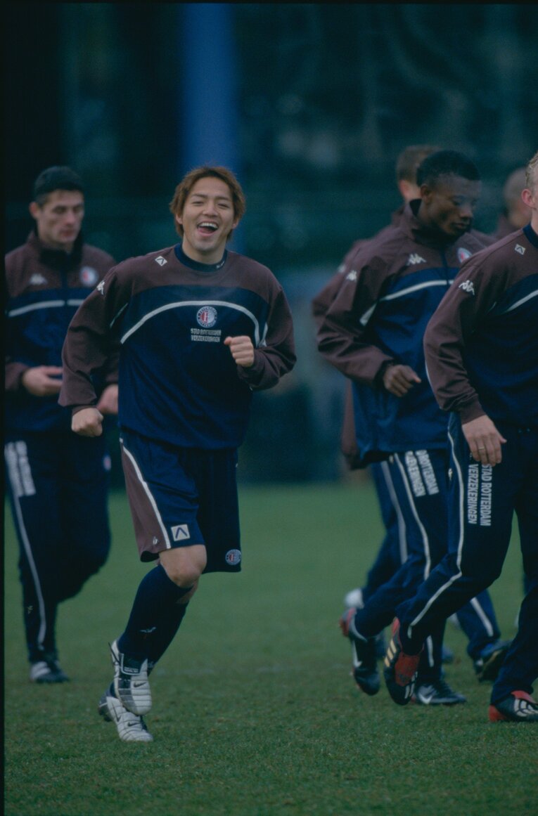 フェイエノールト時代の小野　©Sports Graphic Number