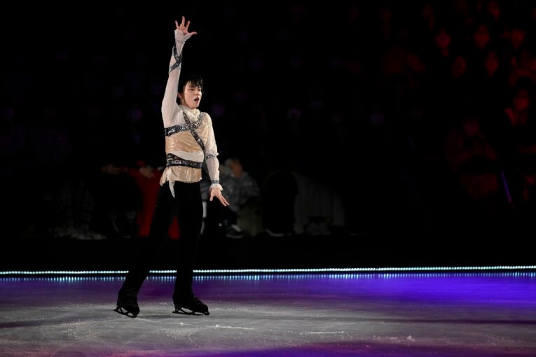 アイスショー「プロローグ」で演じた『ロミオ＋ジュリエット』　©Asami Enomoto