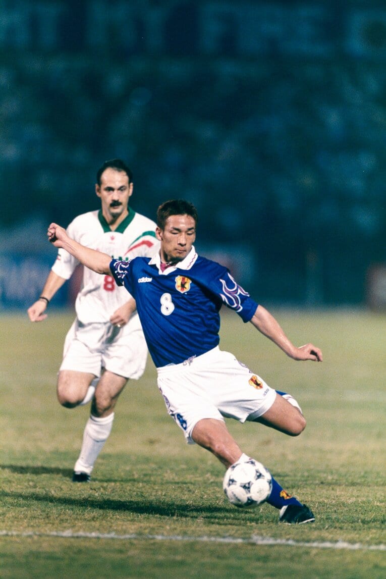中田英寿（1997年W杯予選）©︎Kazuaki Nishiyama