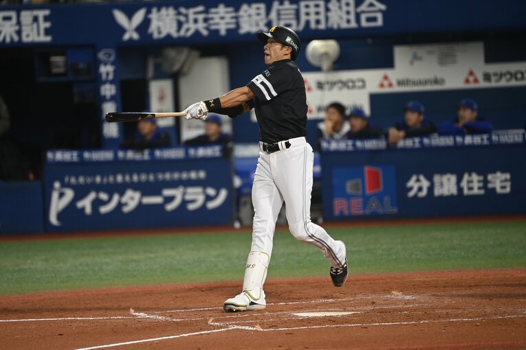 柳田のホームランで反撃の狼煙が上がったかに見えたが…　©Naoya Sanuki