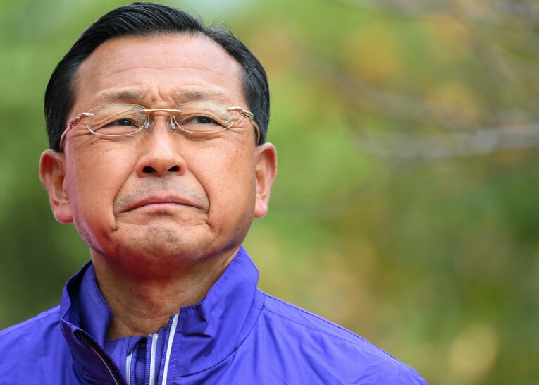 田澤が4年となるも充実の戦力で今季を迎えた大八木監督　©Nanae Suzuki