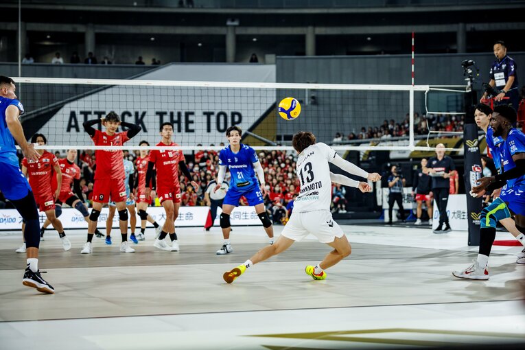 山本智大（大阪ブルテオン）　©︎Kiichi Matsumoto