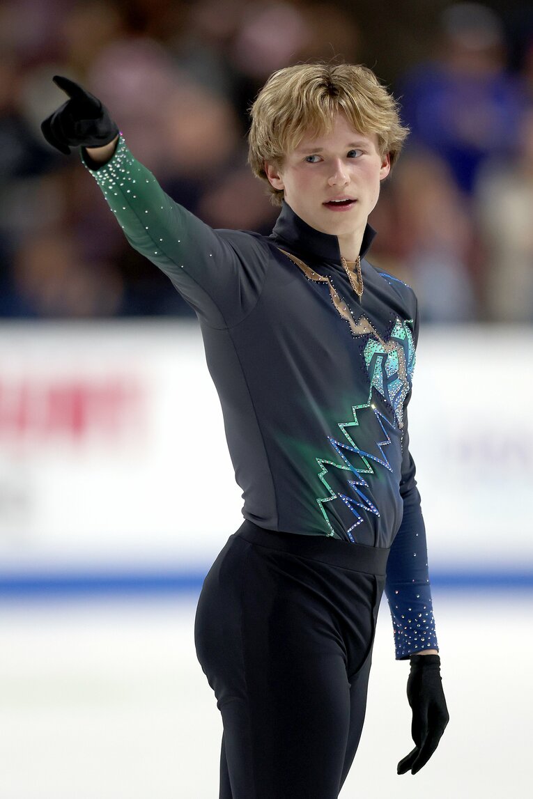 昨年からさらなる進化を遂げた姿を見せつけたマリニン　©Getty Images