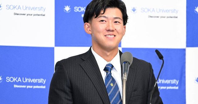 阪神1位指名》創価大学が揺れた“3球団競合”ドラフトウラ話「最高です