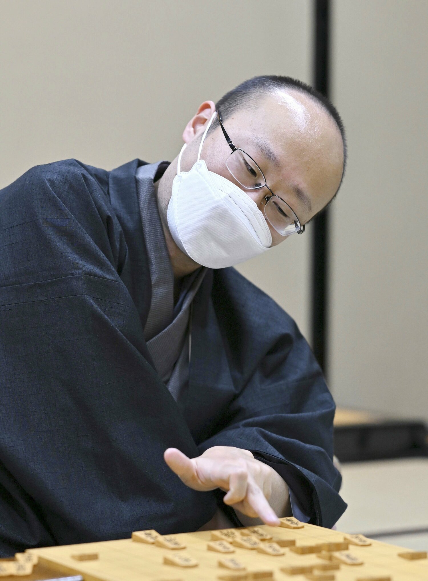 渡辺明棋王　©JIJI PRESS